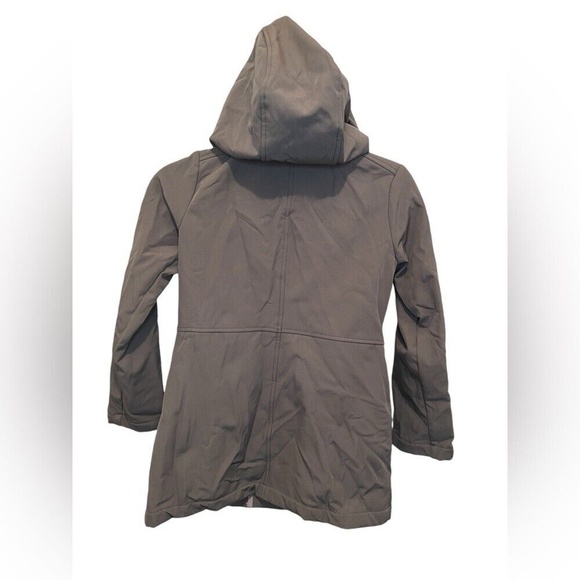 Michael Kors Girls Gray Zip Up Hooded Lined Logo Jacket size 10/12 - Picture 3 of 8